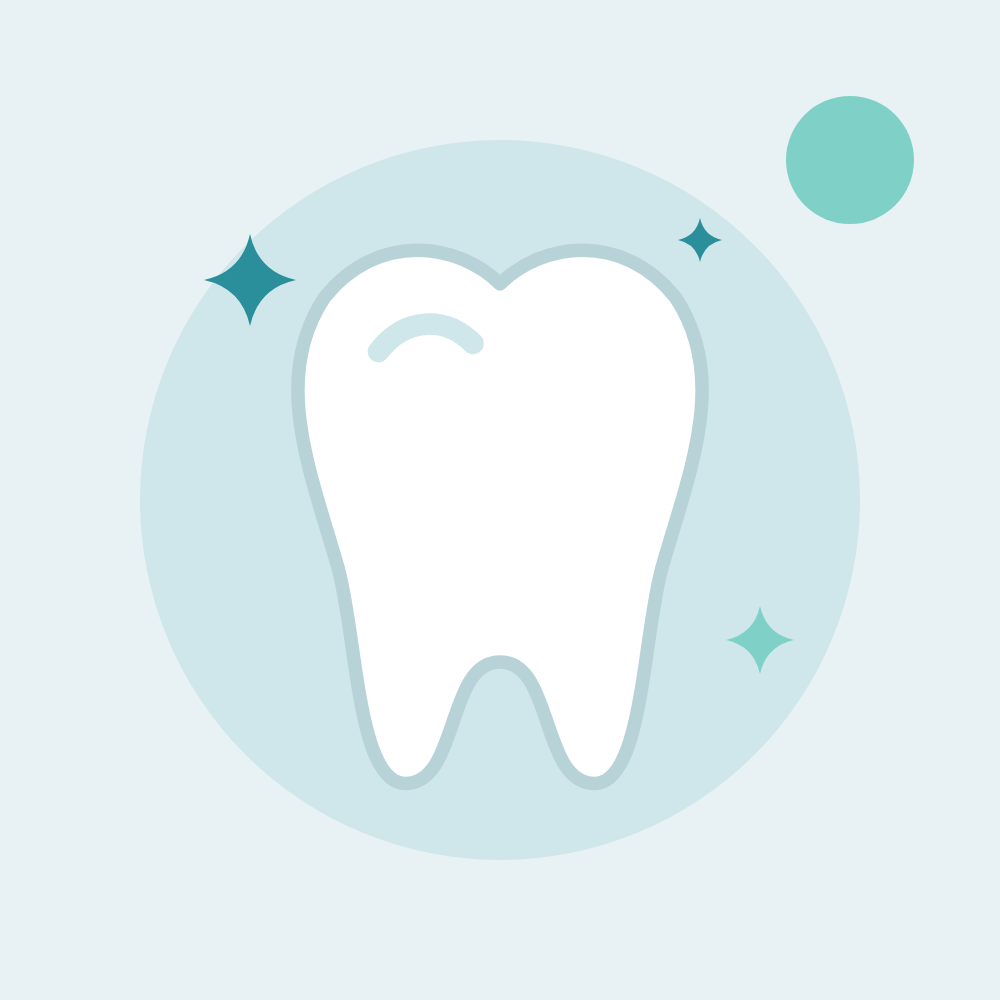 Illustration of a healthy tooth